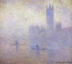 Клод Моне Вестминстерский дворец. Эффект тумана 1901г